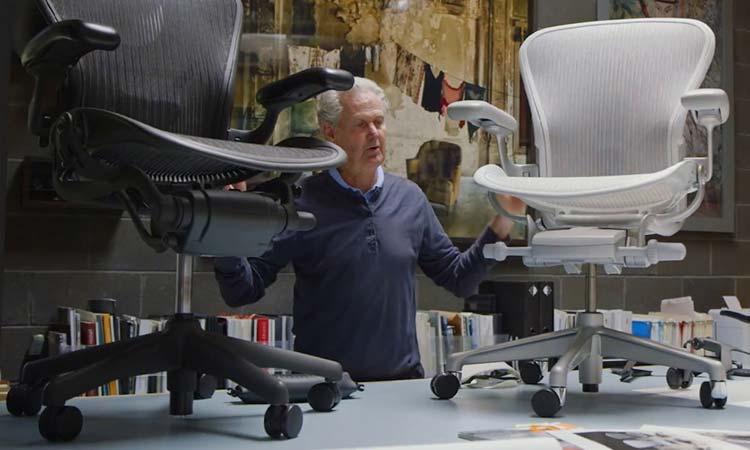 Don Chadwick, co-designer du fauteuil Aeron Herman Miller