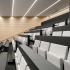Fauteuil élégant pour amphithéâtre, gamme Horizon - France Bureau