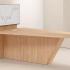 Table de conférence 2 hauteur disponible avec plateau en V, Fabrication Française, gamme Abaya - France Bureau