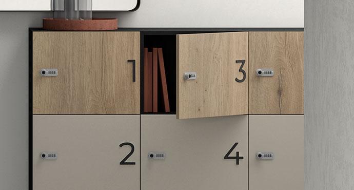 Déclinaisons & tarifs Alagon Casier de bureau