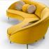Canapé 2 places contemporain L 150x H84cm, gamme Ardila - France Bureau
