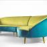 Canapé 2 places contemporain L 150x H84cm, gamme Ardila - France Bureau