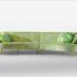 Canapé 2 places contemporain L 150x H84cm, gamme Ardila - France Bureau