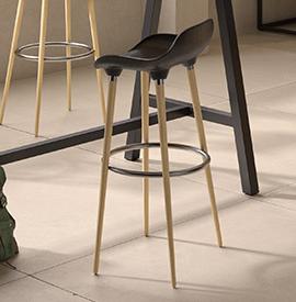 Canche Tabouret et chaise bar haute
