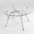 Table de conférence plateau ciment, métal ou résine, pieds design, gamme Carezza - France Bureau