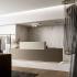 Banque d\'accueil design 3 éléments, plan de travail avec modules bas, bicolore - gamme Colombia - France Bureau