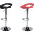 Tabouret réglable en hauteur assise polypropylène pied chromé, gamme Creil, France Bureau