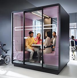 Eresma 4 places Cabine acoustique