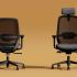 Siège de bureau Goplo ergonomique avec dossier réglable et design contemporain
