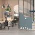 Cloisons de bureau amovibles acoustiques, gamme Klero - France Bureau