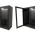 Cabine acoustique Wood 2 places avec tablette et connectique, gamme Koronia wood 2 places - France Bureau