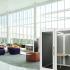 Cabine acoustique Wood 2 places avec tablette et connectique, gamme Koronia wood 2 places - France Bureau