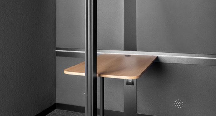 Déclinaisons & tarifs Koronia Wood 4 places Cabine acoustique