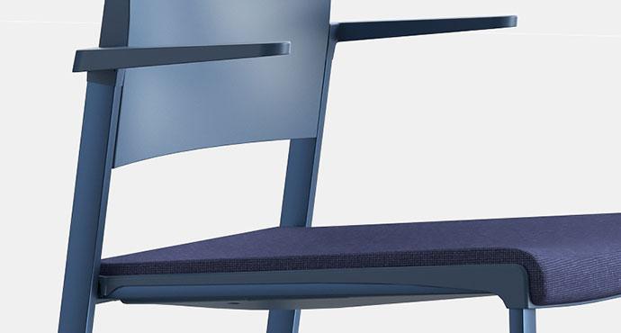 Description Lido Chaise visiteur