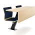 Amphitéâtre plateau stratifié, système monobloc - gamme Linea - France bureau