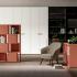 Armoire structure portes battantes tiroirs ou coulissantes en bois ou verre, gamme Merida - France Bureau