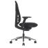 Siège de bureau ergonomique avec dossier résille et assise rembourrée - Gamme Michigan - France Bureau