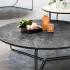 Tables basses mélaminé ou grés pieds en tréfilé d\'acier, gamme Mohi - France Bureau