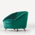 Canapé 2 places contemporain - pieds bois, gamme NATRON | France Bureau