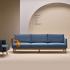 Canapé modulable pour composition structure en bois, gamme Paria - France Bureau