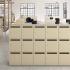 Casiers de bureau en mélaminé avec ou sans fente et serrure, gamme Salado - France Bureau