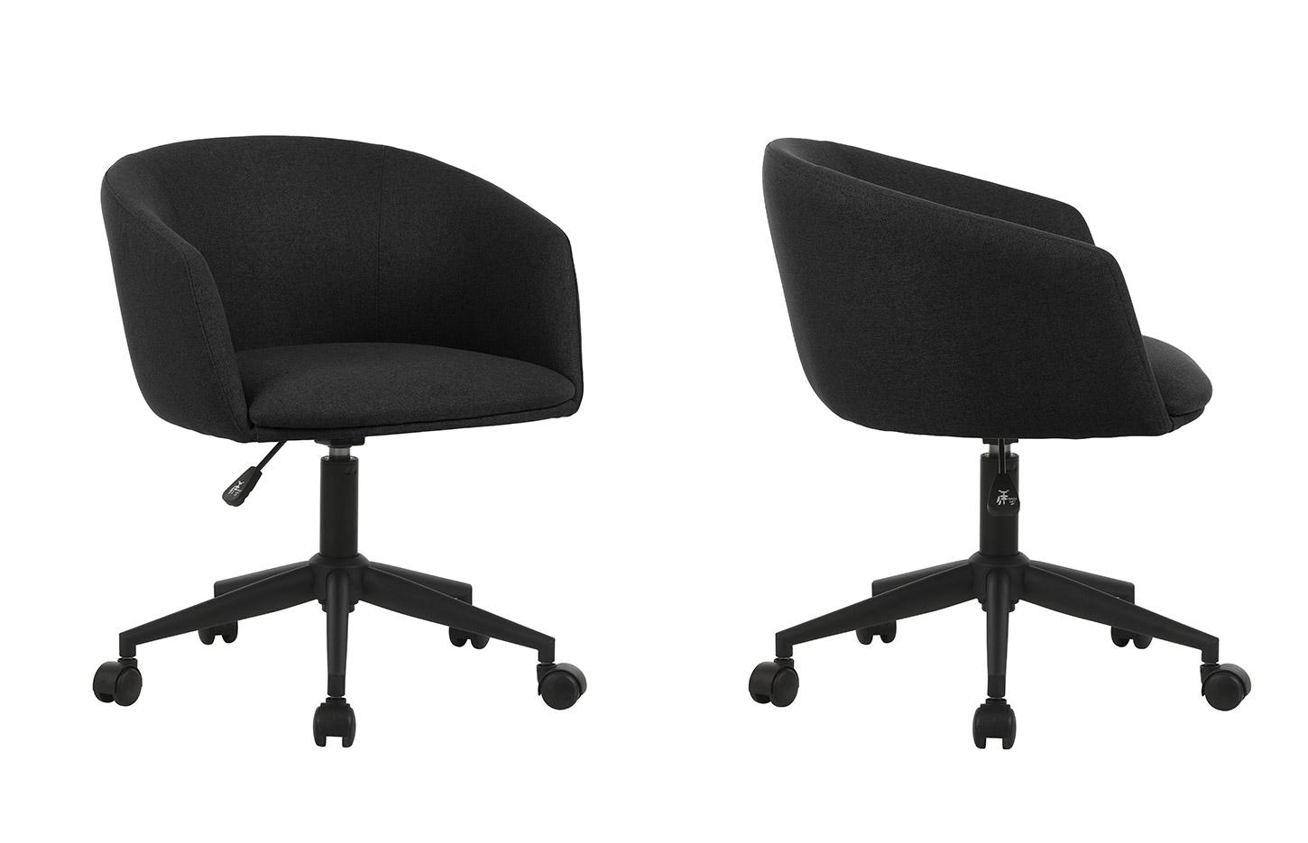 Fauteuil de réunion avec base pyramidale sur patin ou base 5 branches sur roulettes, assise et dossier rembourrés - Gamme Samsari Meet - France Bureau