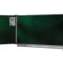 Tableau mixte à 2 volet, vert à l\'intérieur et blanc à l\'extérieur, gamme tableau tryptique - France Bureau