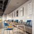 Mobilier professionnel outdoor empilable, pratique et résistant aux intempéries, gamme Tamise - France Bureau.