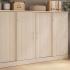 Armoires de bureau en bois, portes battantes bois ou verre, gamme Tirso - France Bureau