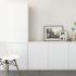 Armoires de bureau en bois, portes battantes bois ou verre, gamme Tirso - France Bureau