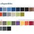 Explication coloris et modèles disponibles fauteuil et pouf idéal bureau direction -  gamme Trebbia - France Bureau