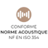 Certificat NF ISO 354