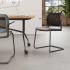 Chaise polyvalente design contemporain pour espaces de travail pro, gamme Umbra - France Bureau