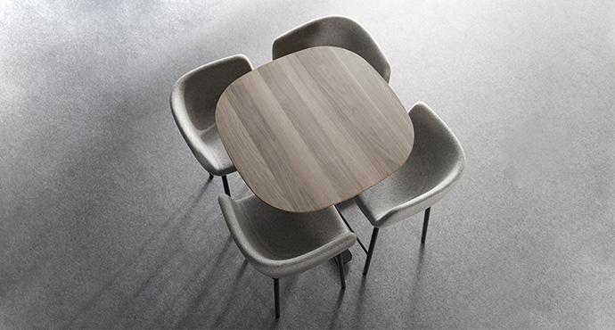 Description Varone Tabouret et chaise bar haute