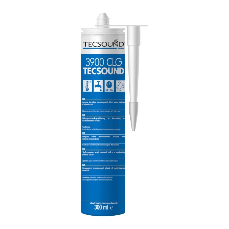 Colle Tecsound 3900 CLG en cartouche pour panneau Cedera