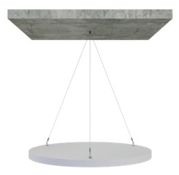 Kit de suspension &icirc;lot pour panneau acoustique rond Cedera