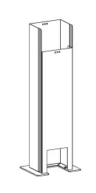 Sch&eacute;ma de la colonne d'&eacute;lectrification verticale de la table Pradella