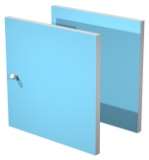 Accessoire porte Salor bleue pour case de biblioth&egrave;que